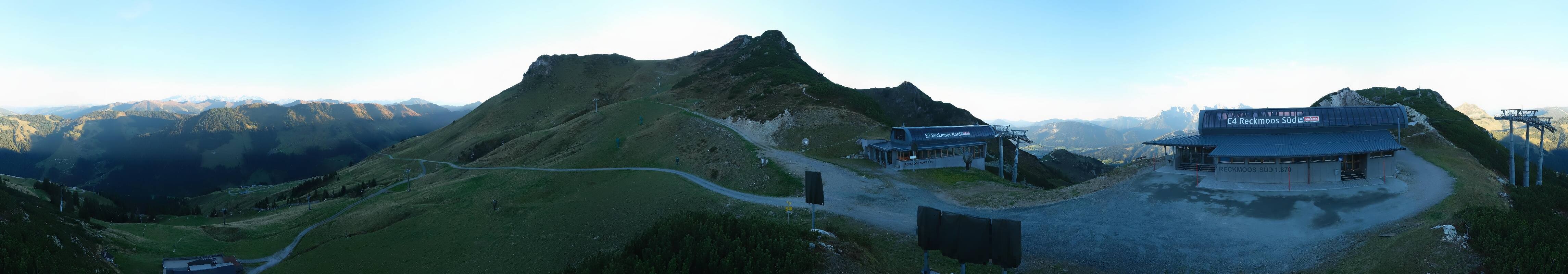 Archiv Foto Webcam Bergstation des Reckmoos-Sessellifts