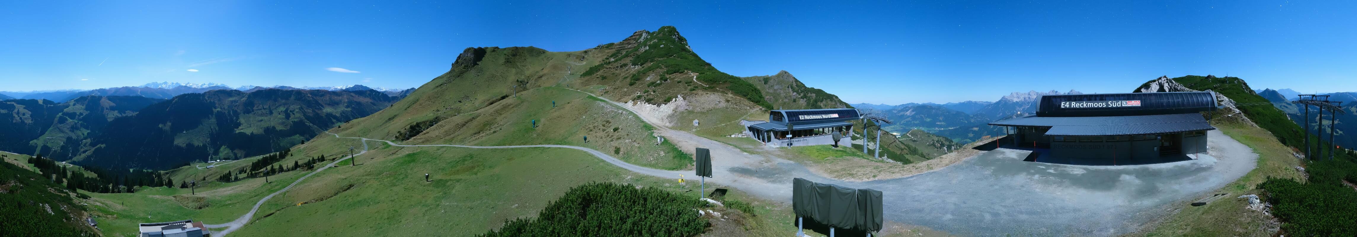 Archiv Foto Webcam Bergstation des Reckmoos-Sessellifts