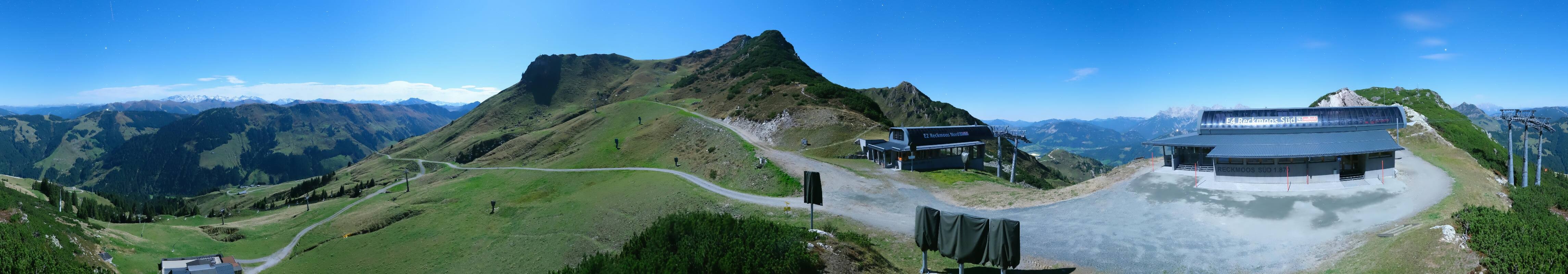Archiv Foto Webcam Bergstation des Reckmoos-Sessellifts