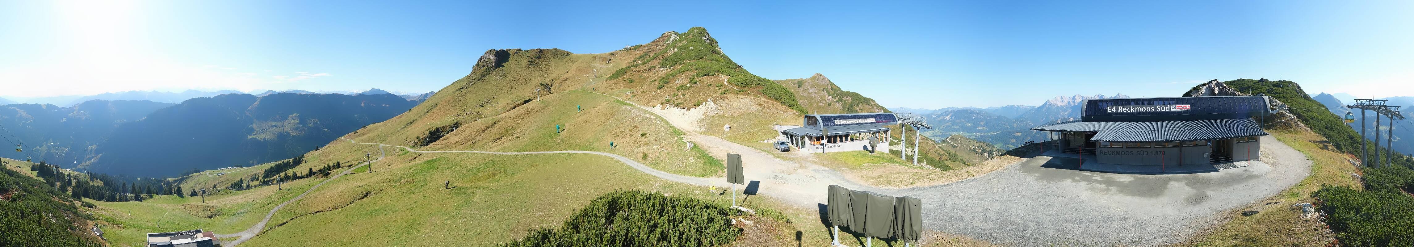 Archived image Webcam Top station Reckmoos lift