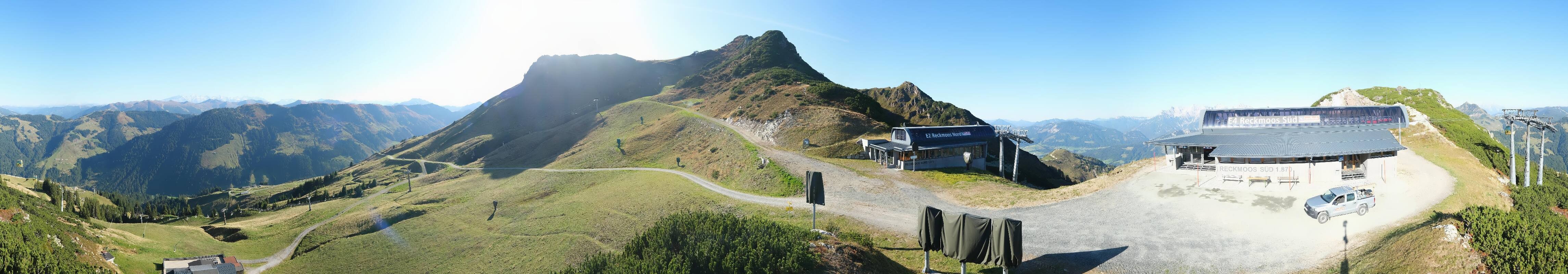Archiv Foto Webcam Bergstation des Reckmoos-Sessellifts