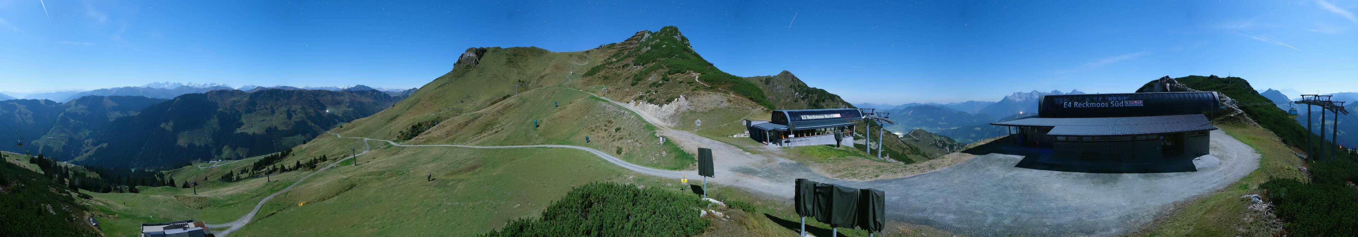 Archiv Foto Webcam Bergstation des Reckmoos-Sessellifts