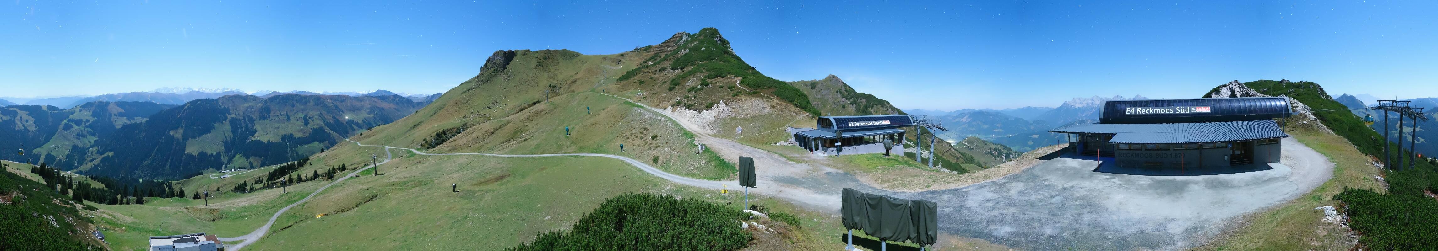 Archiv Foto Webcam Bergstation des Reckmoos-Sessellifts