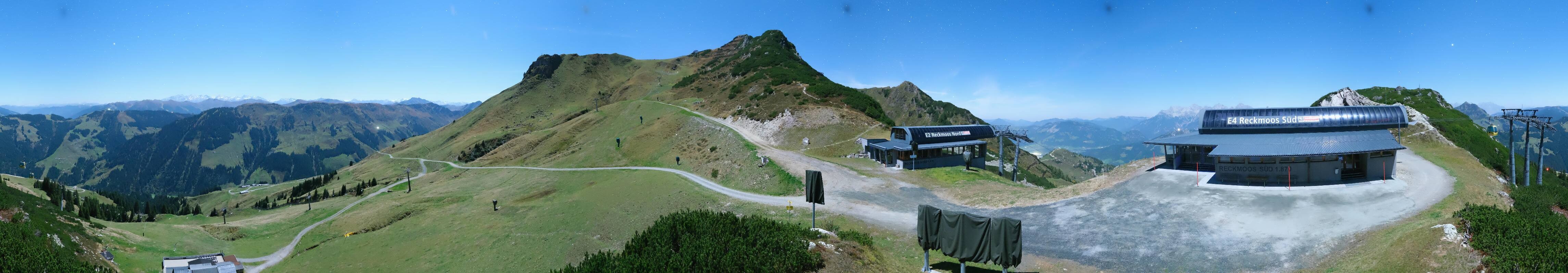 Archiv Foto Webcam Bergstation des Reckmoos-Sessellifts