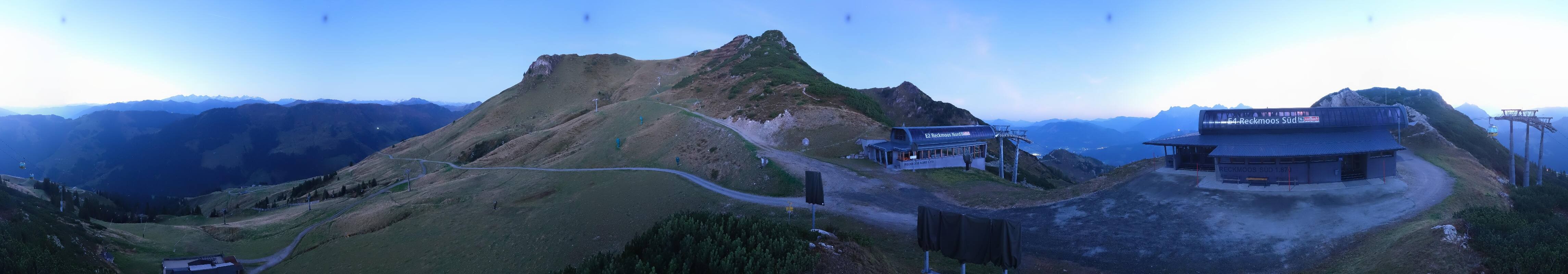 Archiv Foto Webcam Bergstation des Reckmoos-Sessellifts