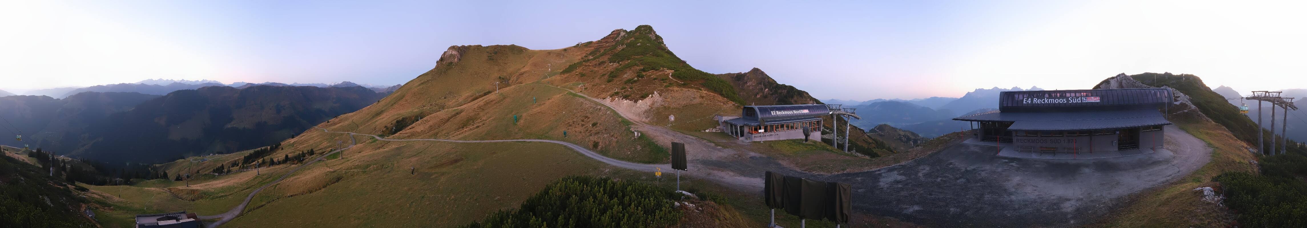 Archiv Foto Webcam Bergstation des Reckmoos-Sessellifts