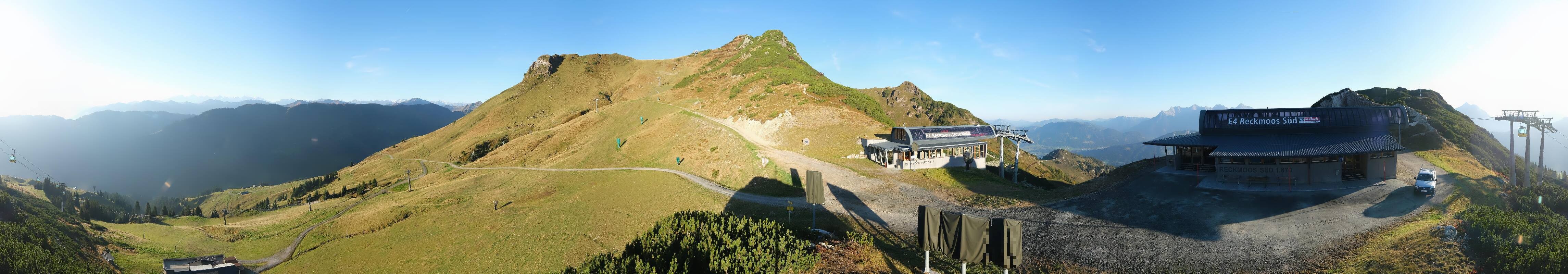 Archiv Foto Webcam Bergstation des Reckmoos-Sessellifts