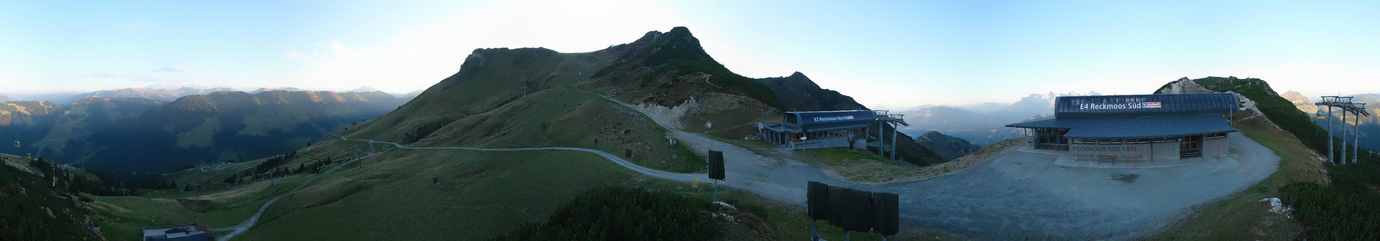 Archived image Webcam Top station Reckmoos lift