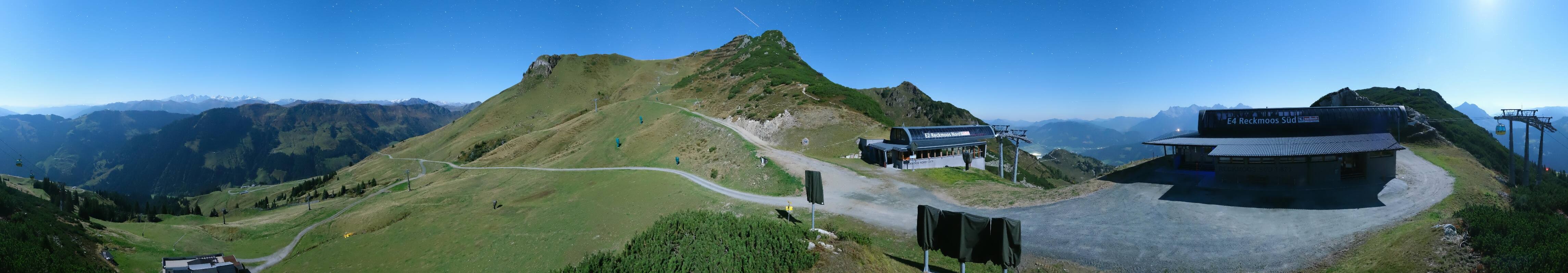 Archiv Foto Webcam Bergstation des Reckmoos-Sessellifts