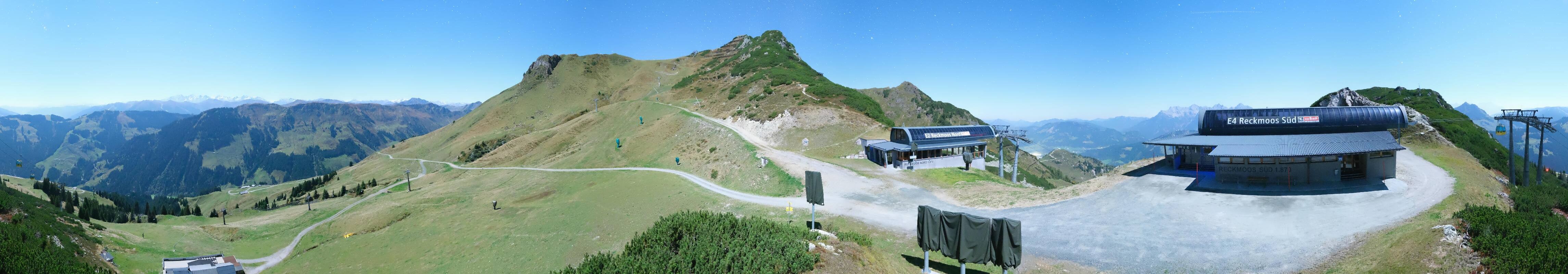 Archiv Foto Webcam Bergstation des Reckmoos-Sessellifts