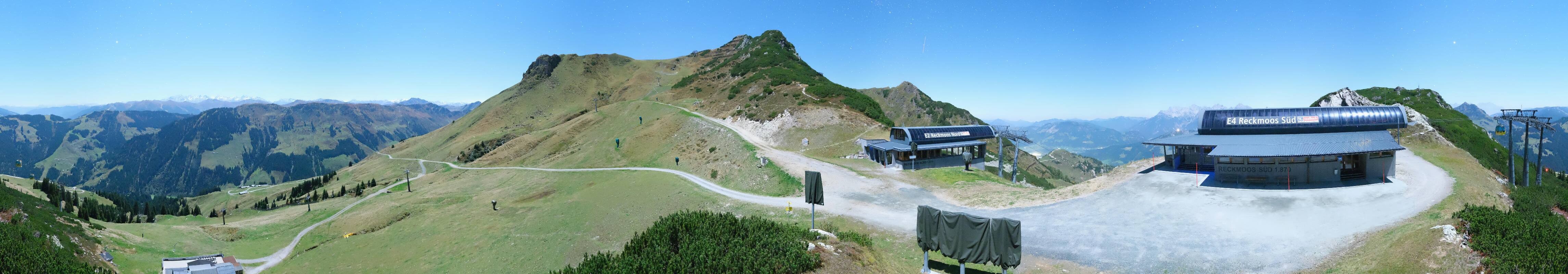 Archiv Foto Webcam Bergstation des Reckmoos-Sessellifts