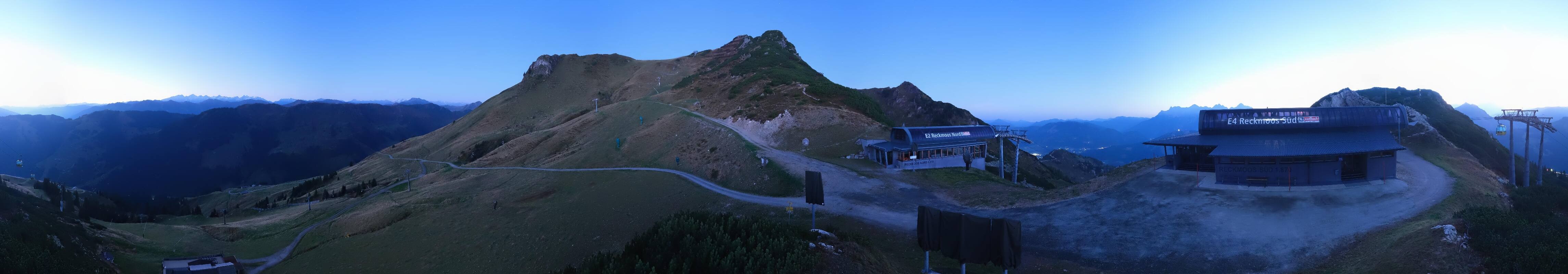Archiv Foto Webcam Bergstation des Reckmoos-Sessellifts