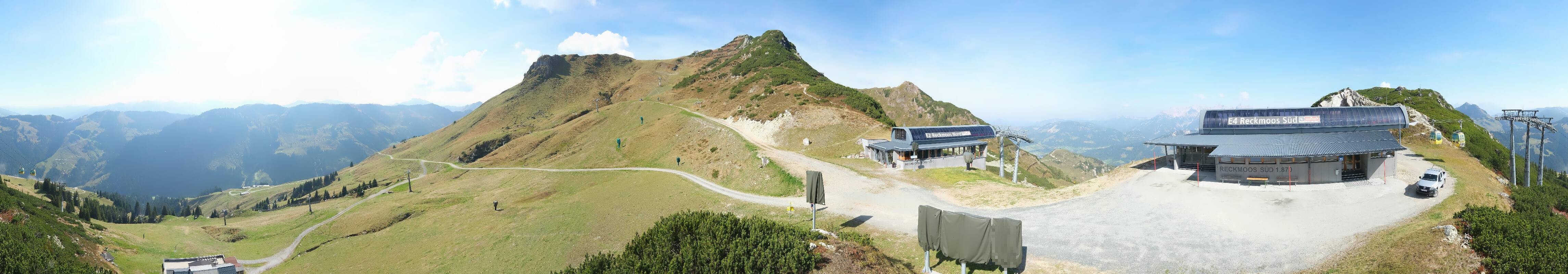 Archiv Foto Webcam Bergstation des Reckmoos-Sessellifts
