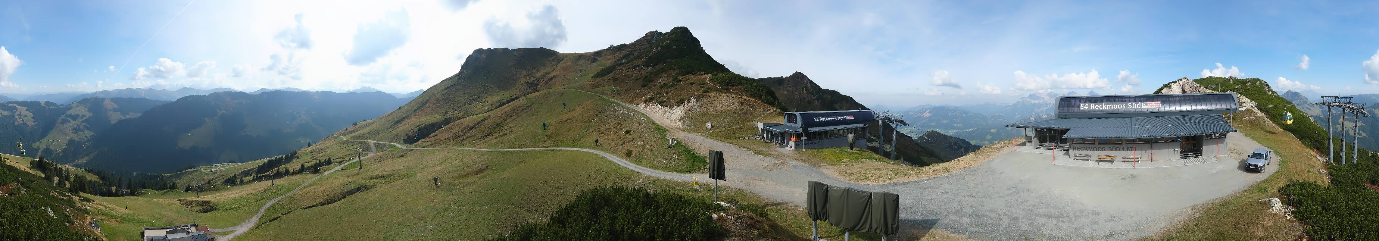 Archiv Foto Webcam Bergstation des Reckmoos-Sessellifts