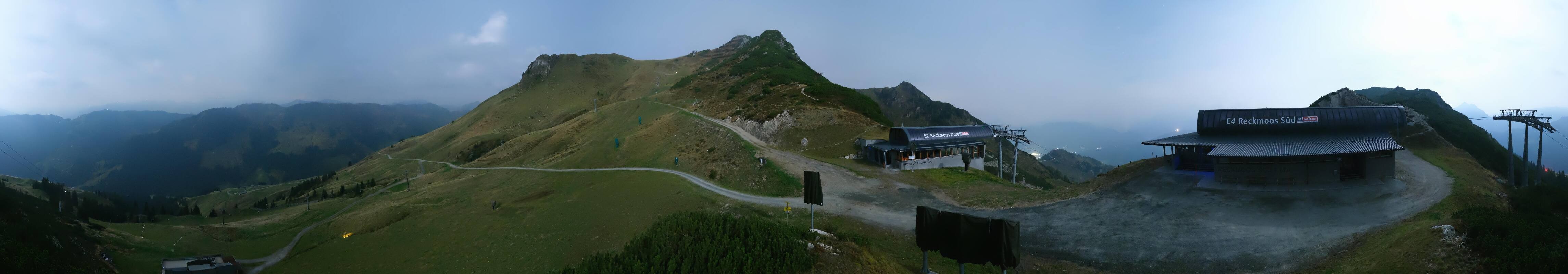 Archiv Foto Webcam Bergstation des Reckmoos-Sessellifts