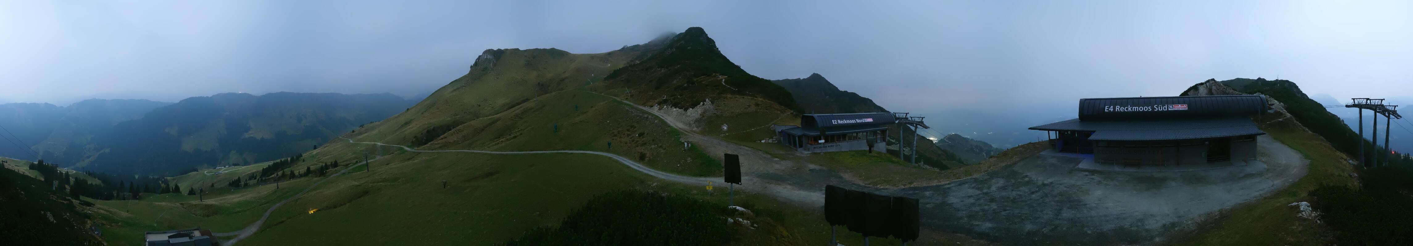 Archiv Foto Webcam Bergstation des Reckmoos-Sessellifts