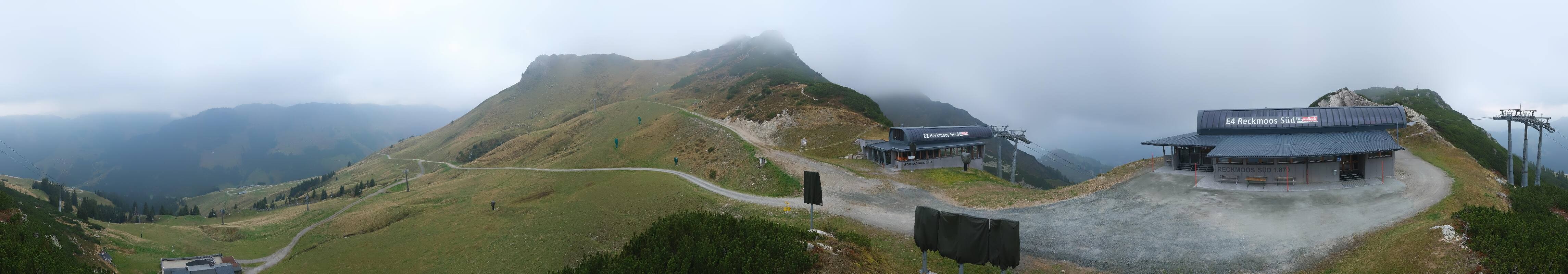 Archiv Foto Webcam Bergstation des Reckmoos-Sessellifts