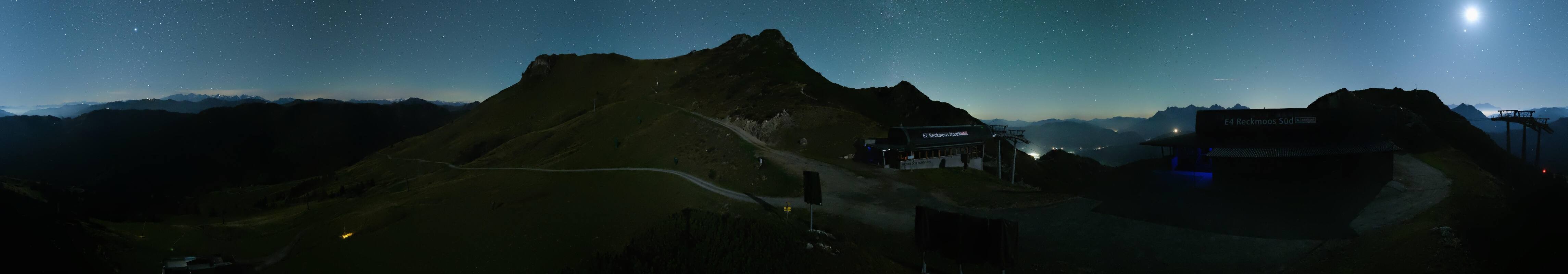 Archiv Foto Webcam Bergstation des Reckmoos-Sessellifts