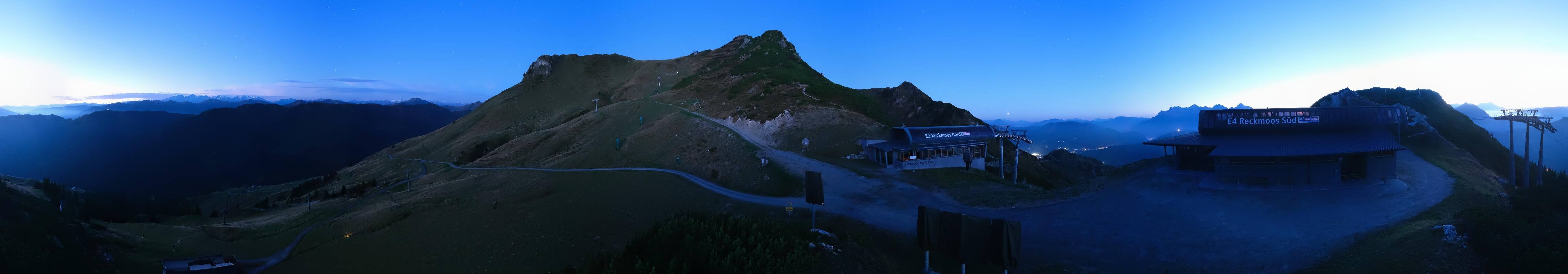 Archiv Foto Webcam Bergstation des Reckmoos-Sessellifts