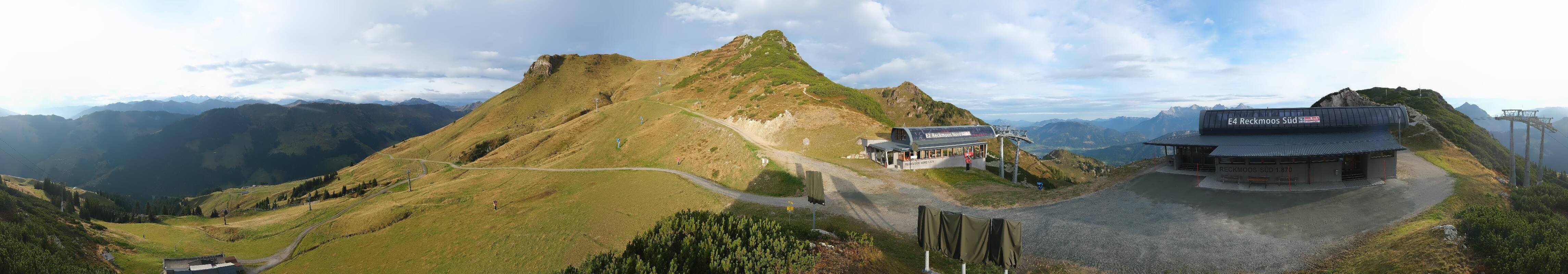 Archived image Webcam Top station Reckmoos lift