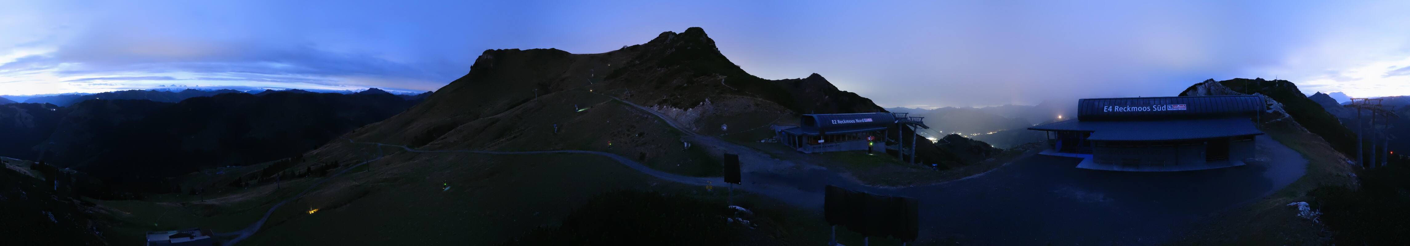 Archiv Foto Webcam Bergstation des Reckmoos-Sessellifts