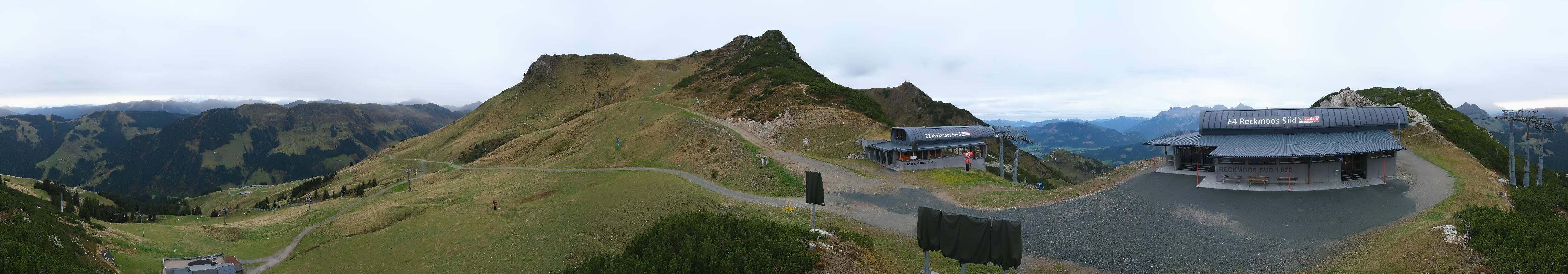 Archiv Foto Webcam Bergstation des Reckmoos-Sessellifts