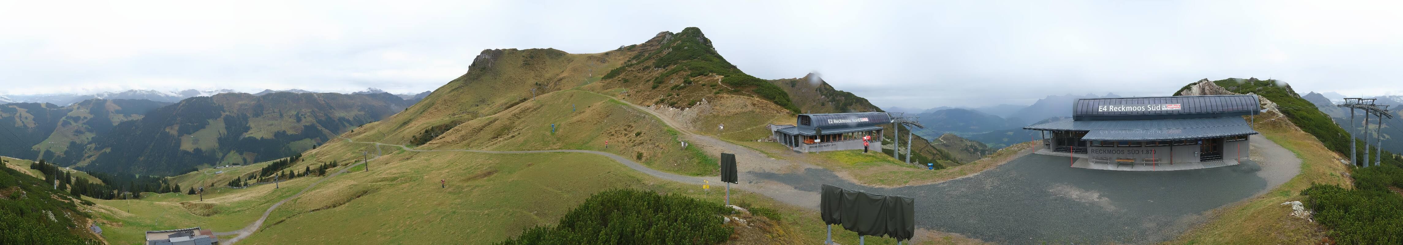 Archiv Foto Webcam Bergstation des Reckmoos-Sessellifts