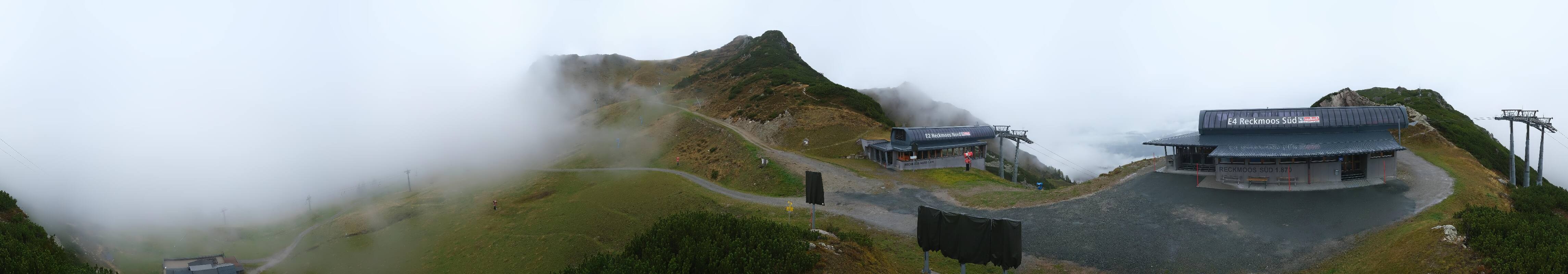 Archiv Foto Webcam Bergstation des Reckmoos-Sessellifts