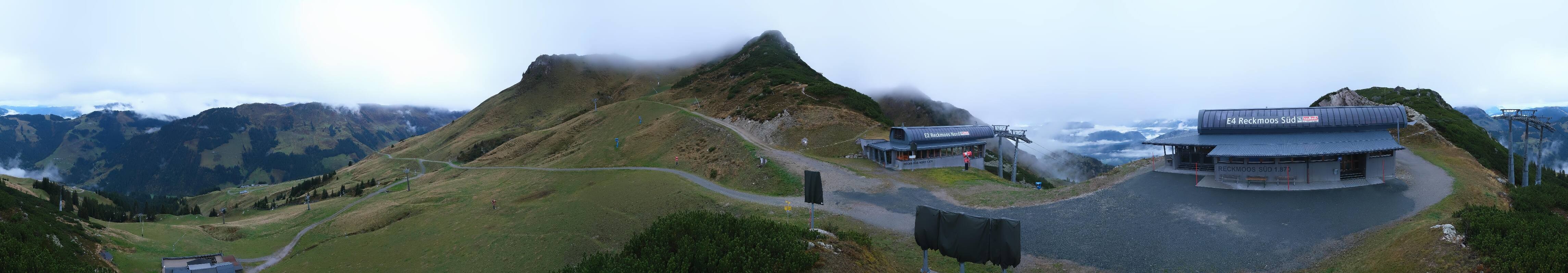 Archiv Foto Webcam Bergstation des Reckmoos-Sessellifts