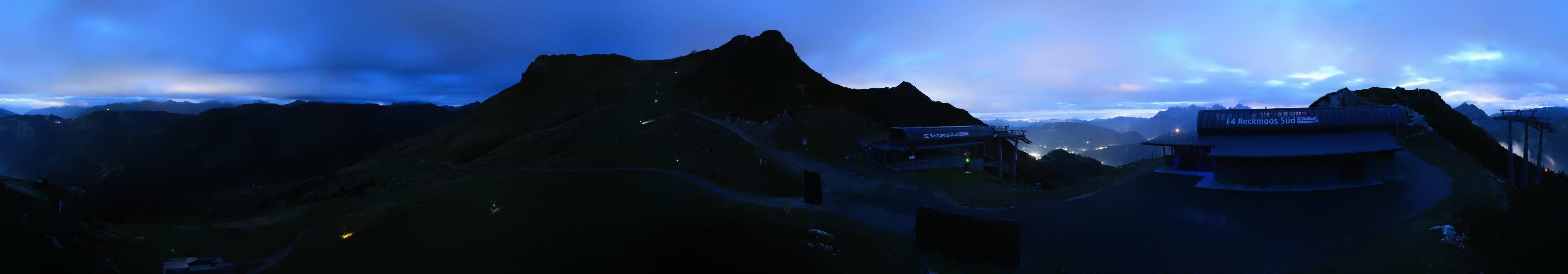 Archiv Foto Webcam Bergstation des Reckmoos-Sessellifts