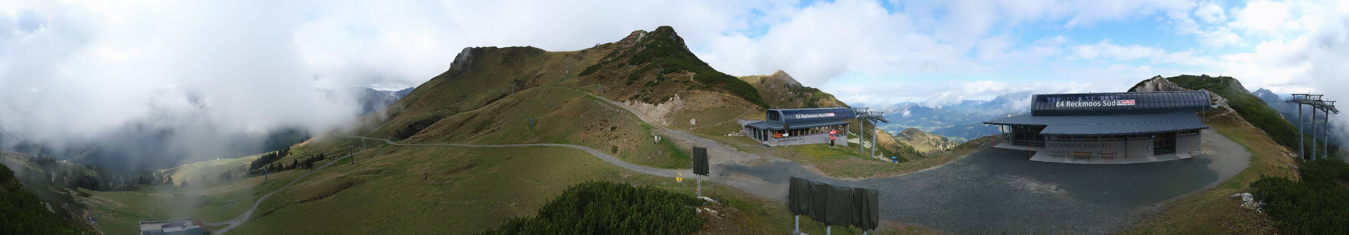 Archiv Foto Webcam Bergstation des Reckmoos-Sessellifts