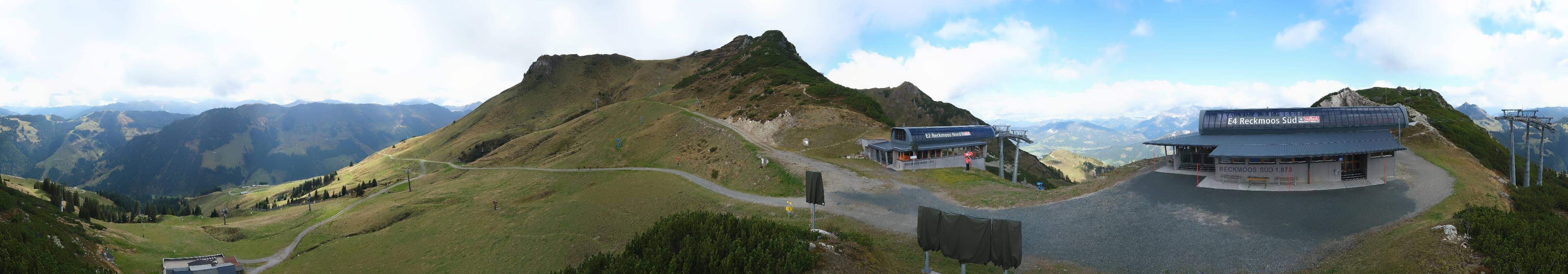 Archiv Foto Webcam Bergstation des Reckmoos-Sessellifts
