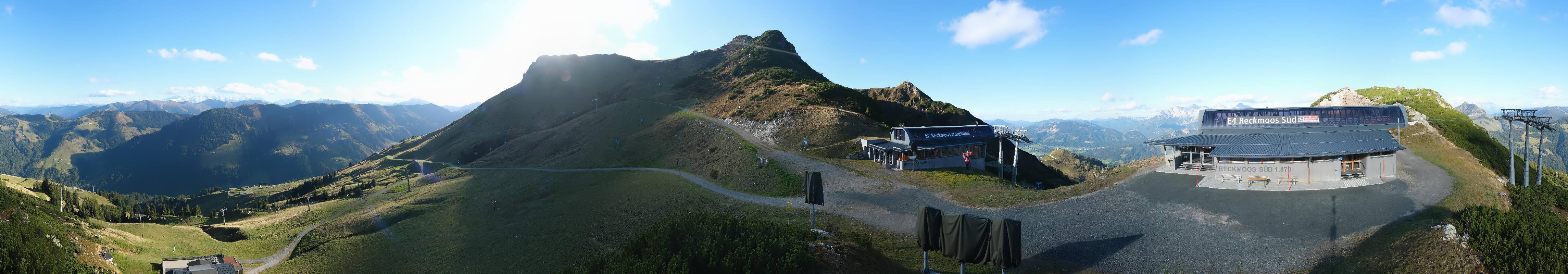 Archiv Foto Webcam Bergstation des Reckmoos-Sessellifts