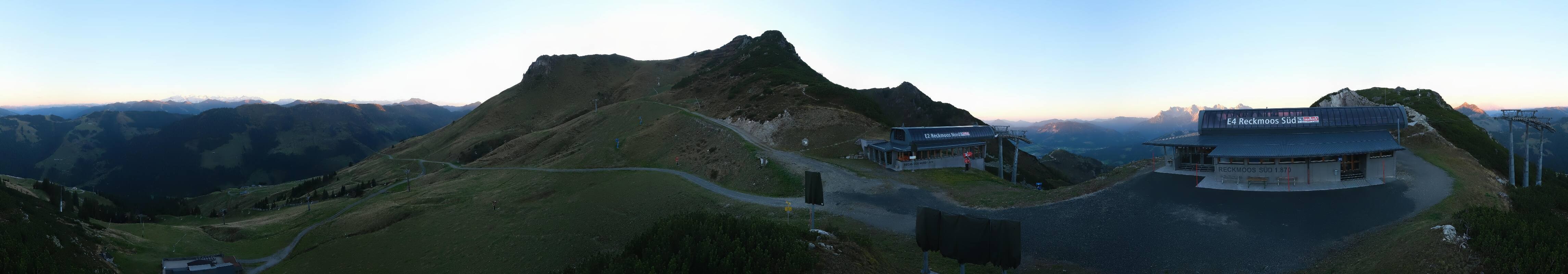 Archiv Foto Webcam Bergstation des Reckmoos-Sessellifts