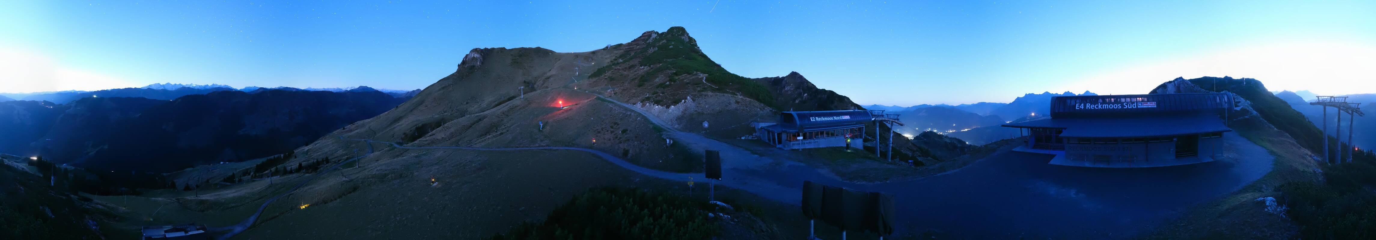 Archiv Foto Webcam Bergstation des Reckmoos-Sessellifts