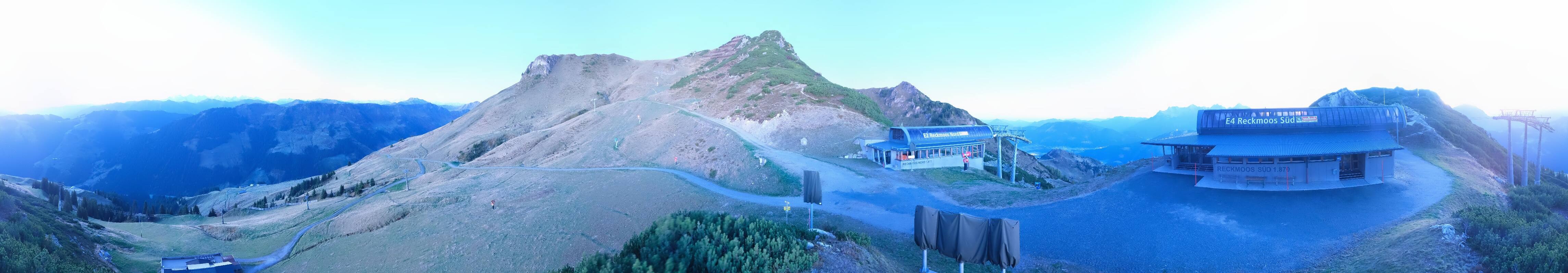 Archiv Foto Webcam Bergstation des Reckmoos-Sessellifts