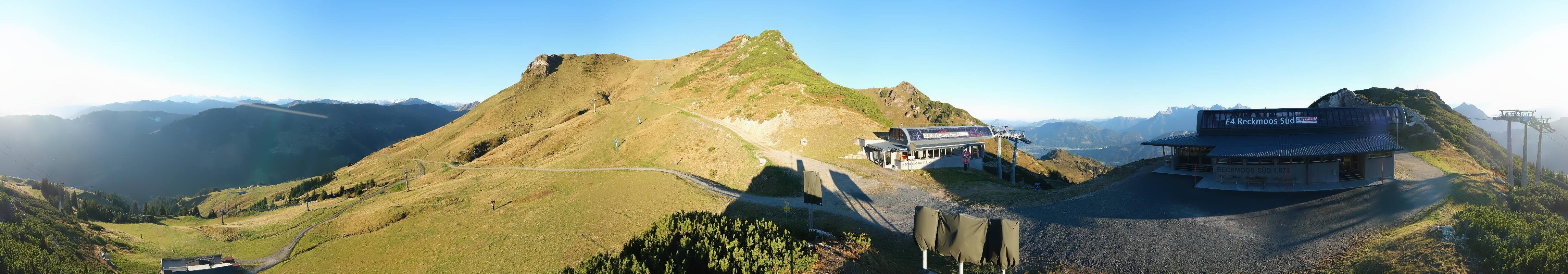 Archiv Foto Webcam Bergstation des Reckmoos-Sessellifts