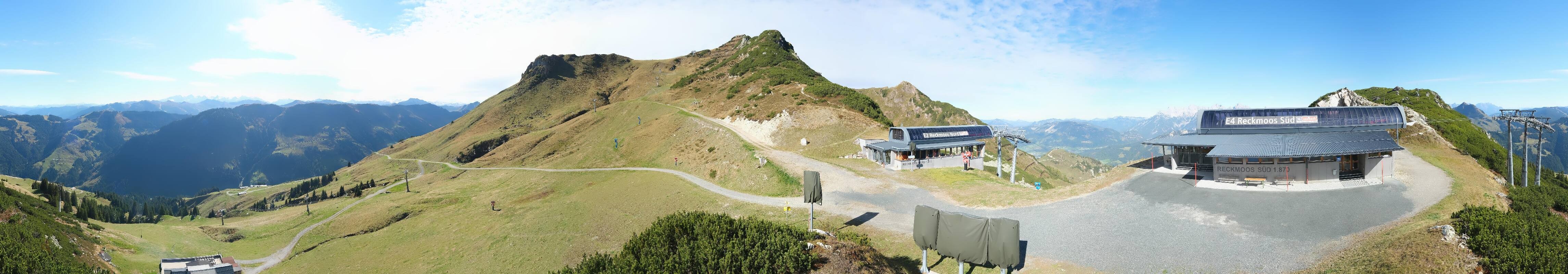 Archiv Foto Webcam Bergstation des Reckmoos-Sessellifts
