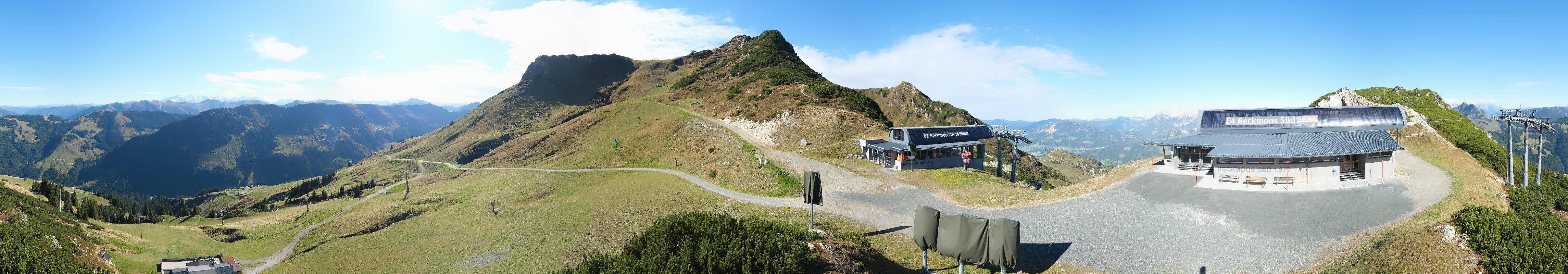 Archiv Foto Webcam Bergstation des Reckmoos-Sessellifts