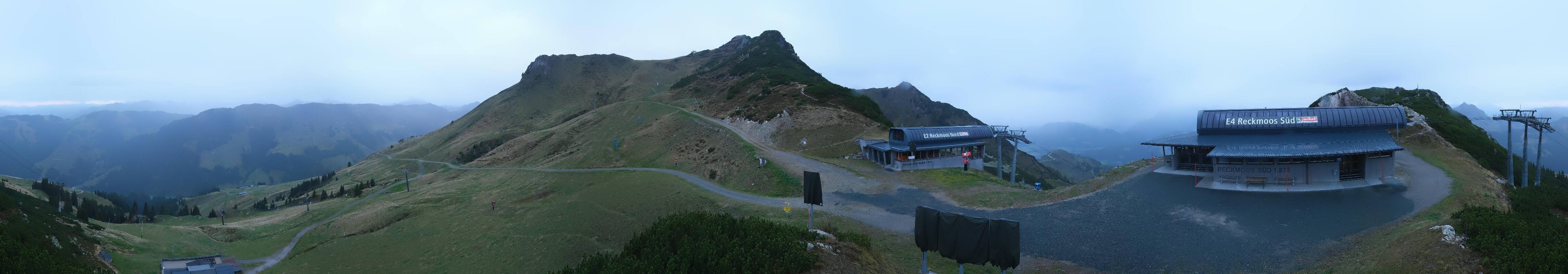 Archiv Foto Webcam Bergstation des Reckmoos-Sessellifts