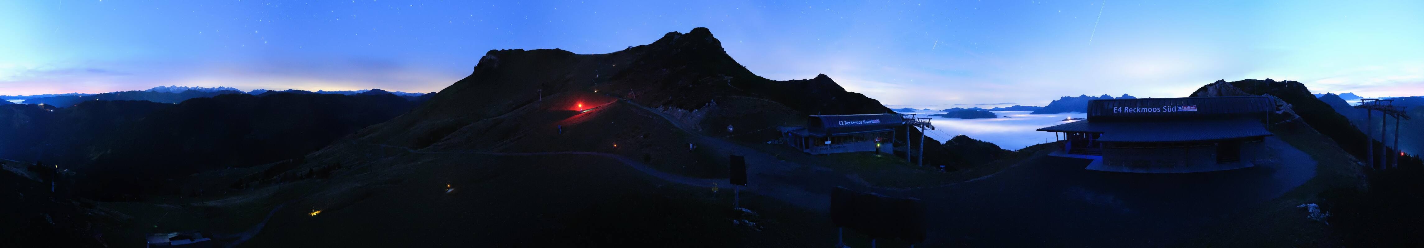 Archiv Foto Webcam Bergstation des Reckmoos-Sessellifts