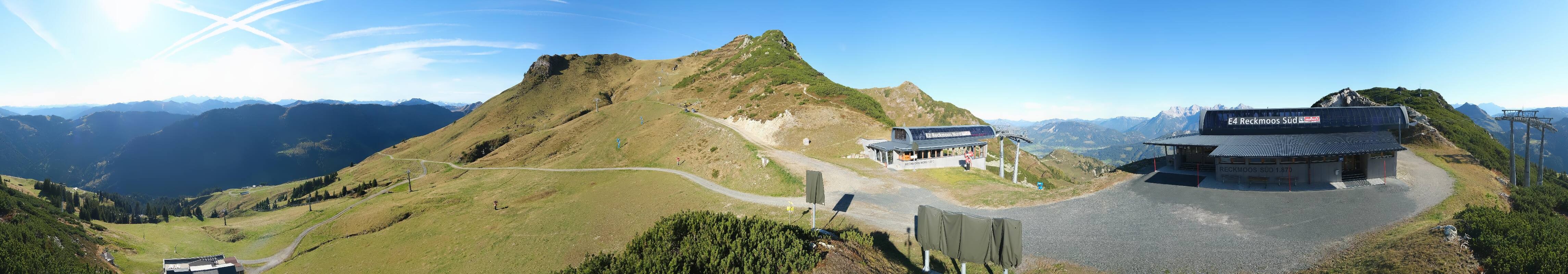 Archived image Webcam Top station Reckmoos lift