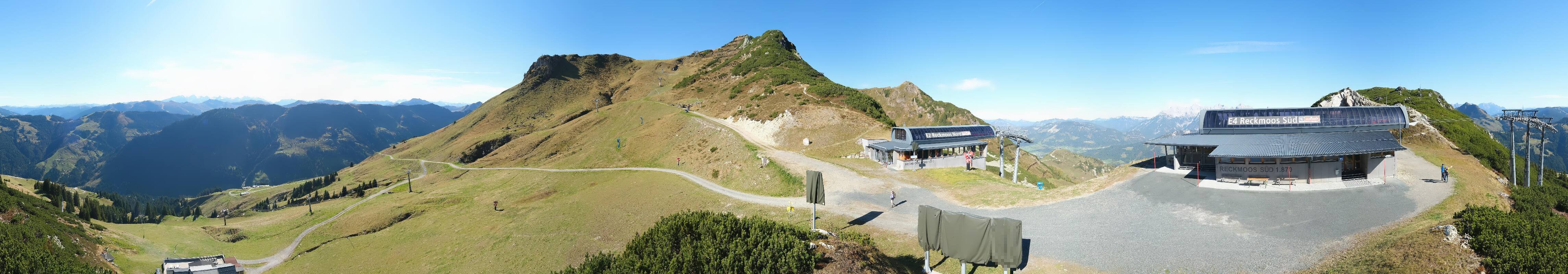 Archived image Webcam Top station Reckmoos lift
