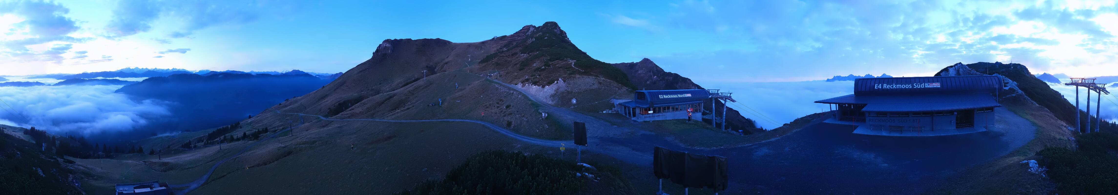 Archived image Webcam Top station Reckmoos lift