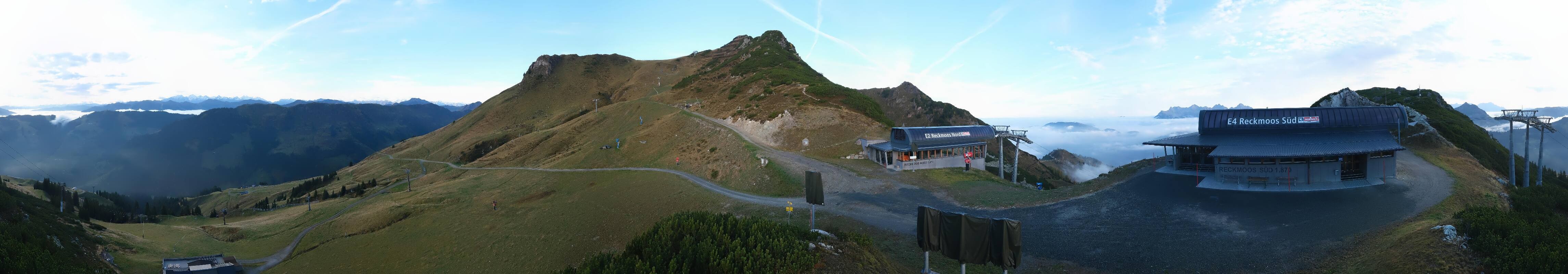 Archived image Webcam Top station Reckmoos lift