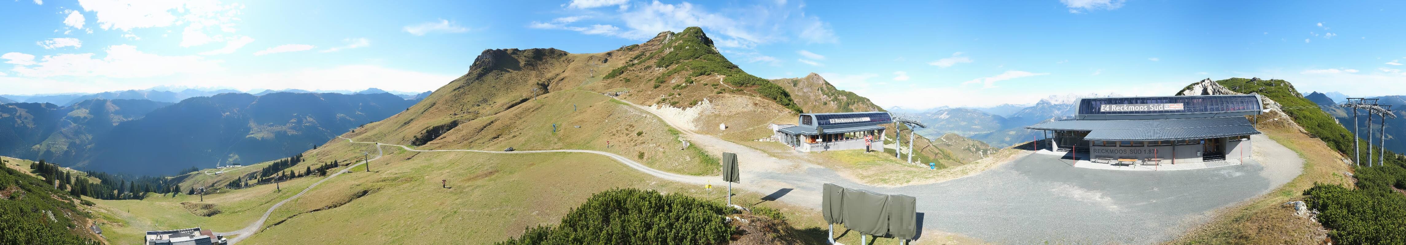Archiv Foto Webcam Bergstation des Reckmoos-Sessellifts