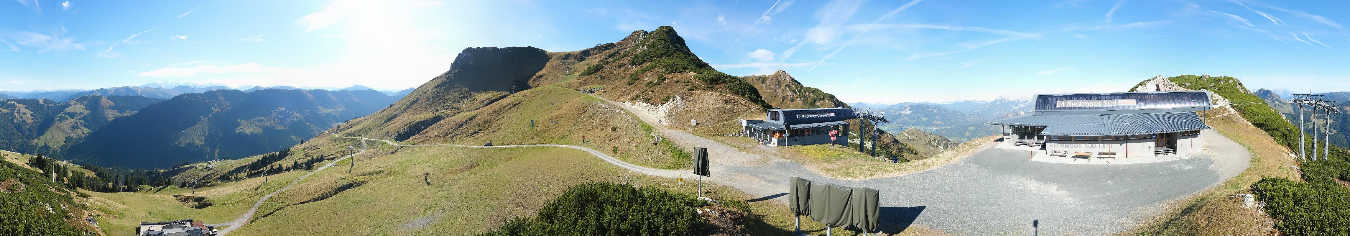Archiv Foto Webcam Bergstation des Reckmoos-Sessellifts