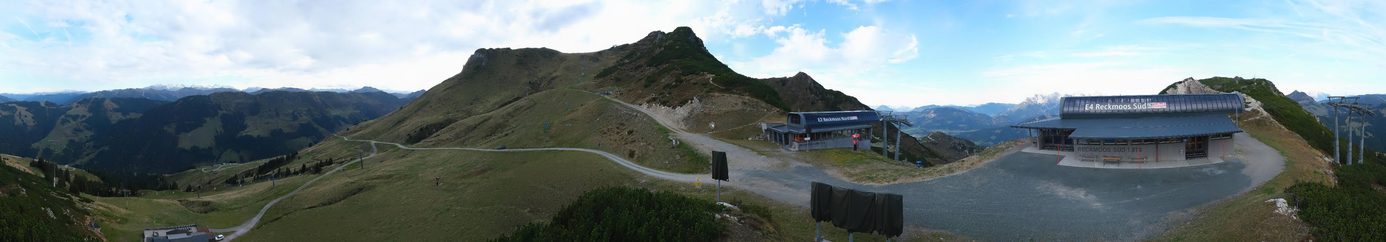 Archiv Foto Webcam Bergstation des Reckmoos-Sessellifts