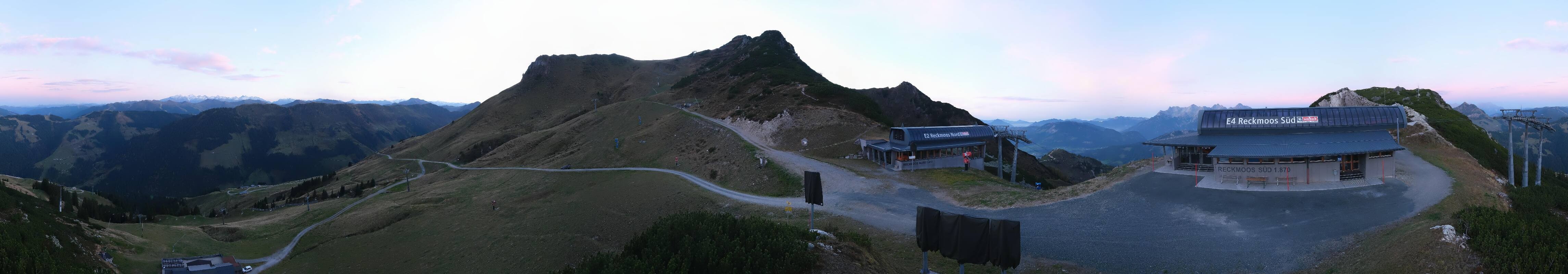 Archiv Foto Webcam Bergstation des Reckmoos-Sessellifts