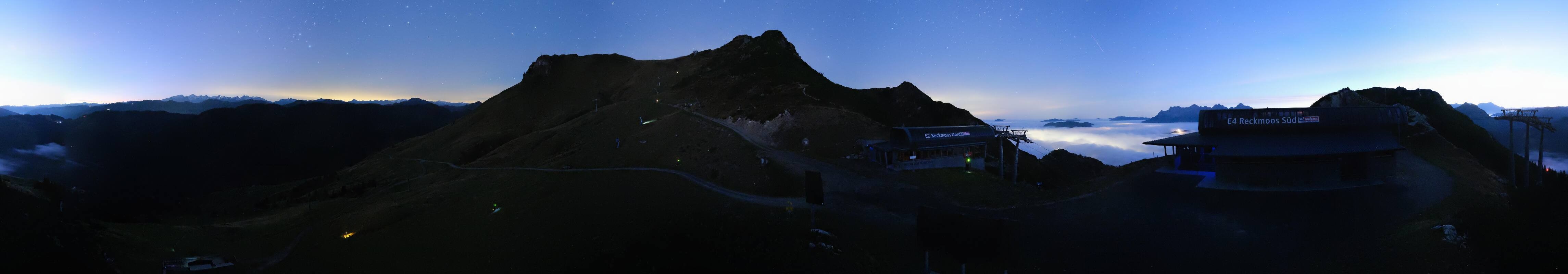 Archiv Foto Webcam Bergstation des Reckmoos-Sessellifts
